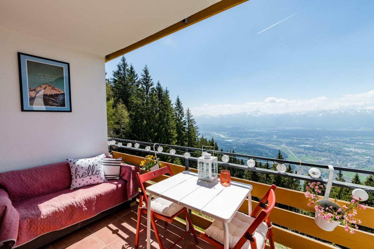 Mooki Mountain & Pool Gerlitzen Apartment Kanzelhohe 外观 照片